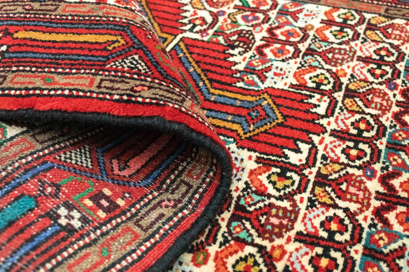 Perski dywan - Nomadyczny - 142 x 80 cm - czerwony