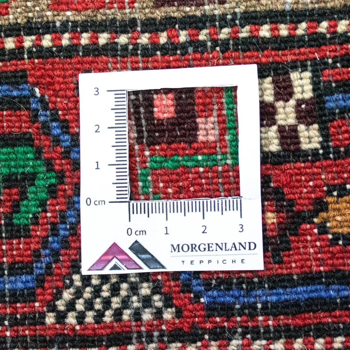 Perski dywan - Nomadyczny - 142 x 80 cm - czerwony