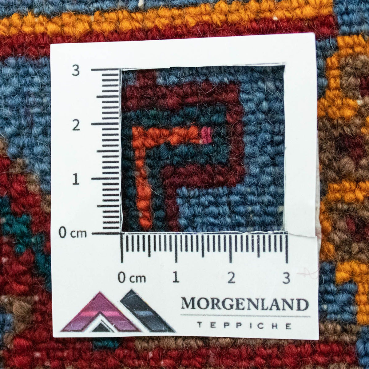 Perski dywan - Nomadyczny - 125 x 75 cm - czerwony