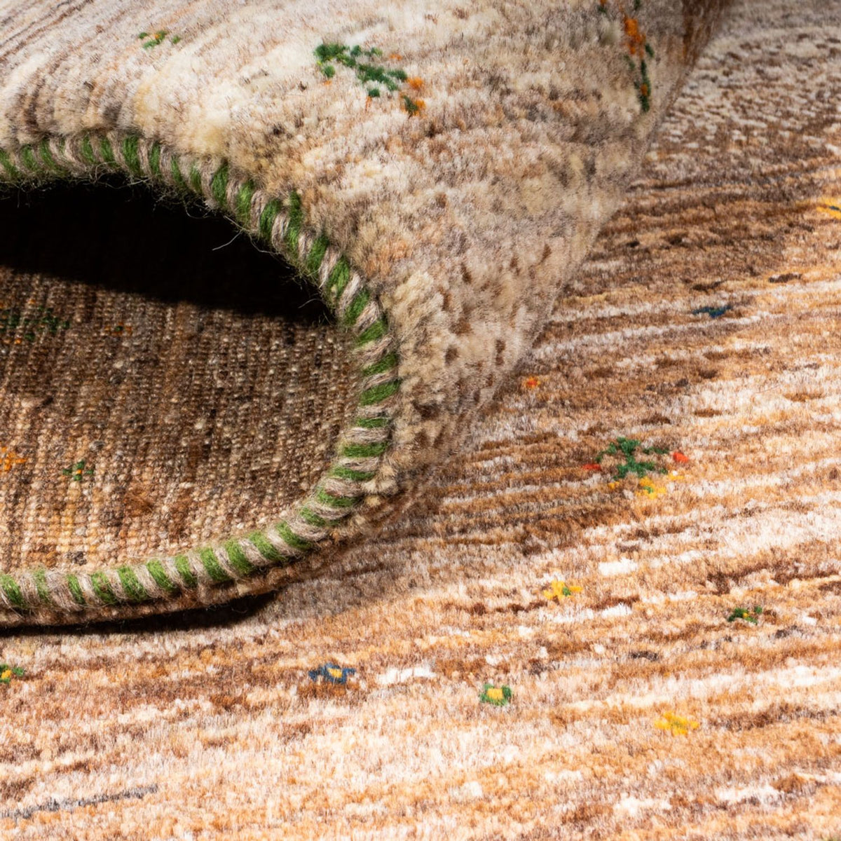 Dywan Gabbeh - Loribaft Perski - 237 x 171 cm - natura