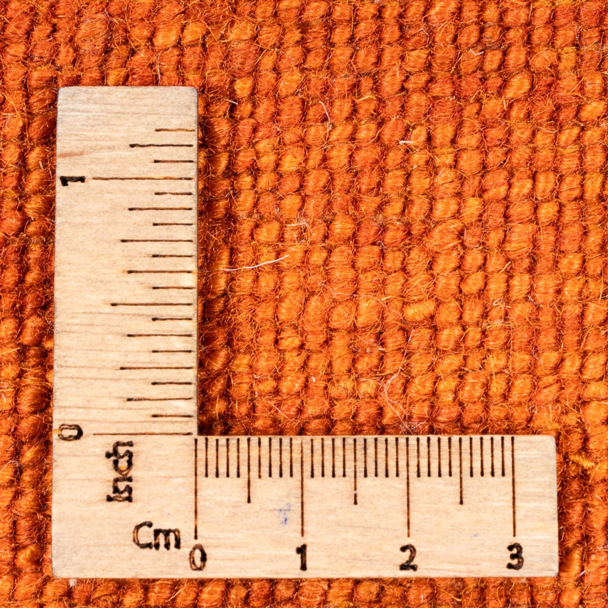 Dywan Gabbeh - Loribaft Perski - 160 x 110 cm - pomarańczowy