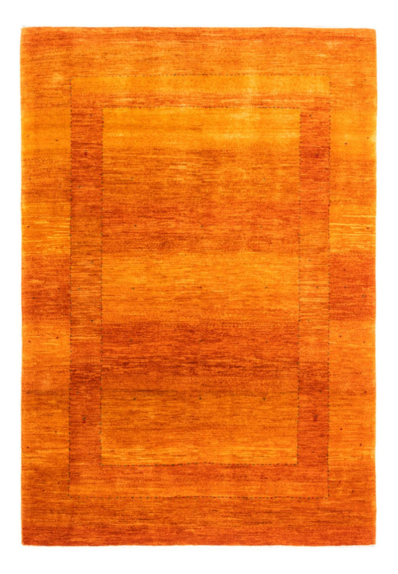 Dywan Gabbeh - Loribaft Perski - 186 x 126 cm - pomarańczowy