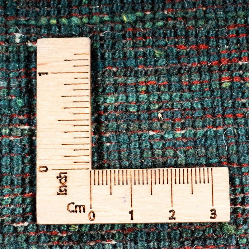 Dywan Gabbeh - Loribaft Perski - 153 x 103 cm - zielona