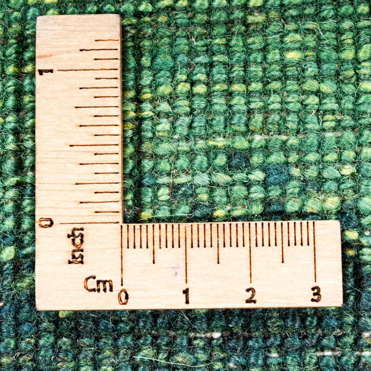 Dywan Gabbeh - Loribaft Perski - 146 x 98 cm - zielona