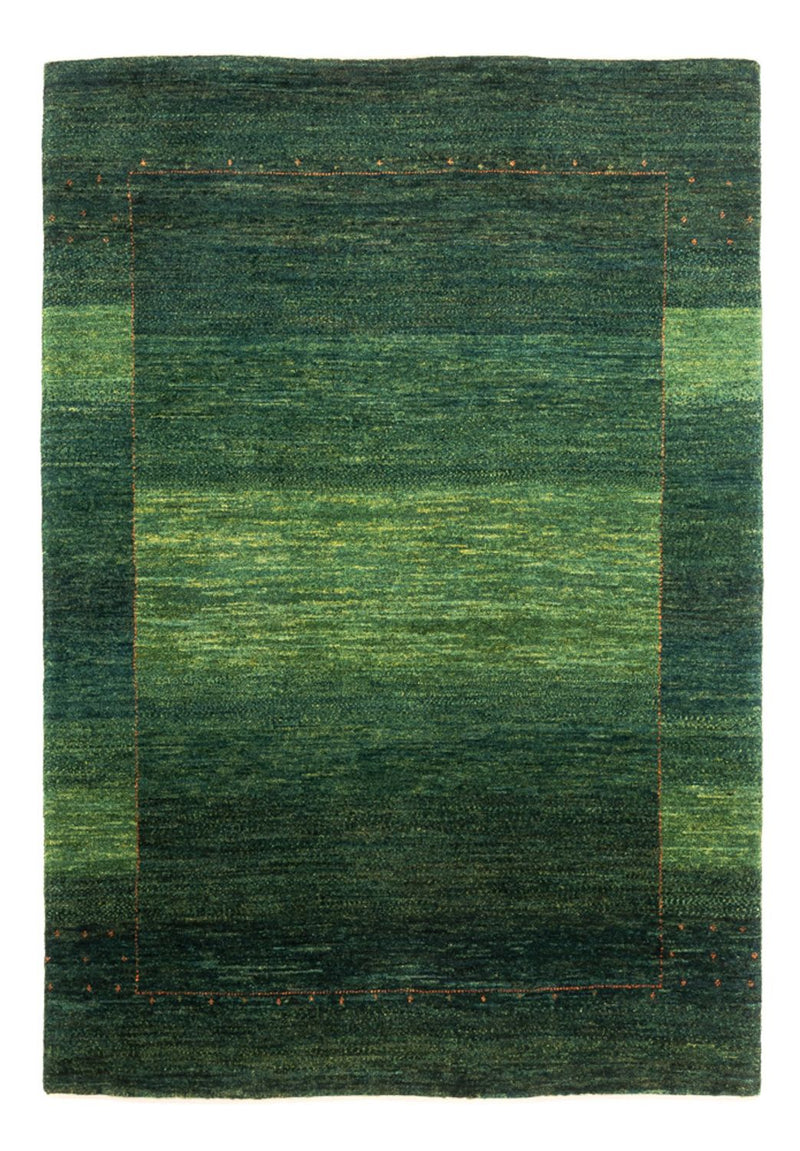 Dywan Gabbeh - Loribaft Perski - 170 x 110 cm - zielona