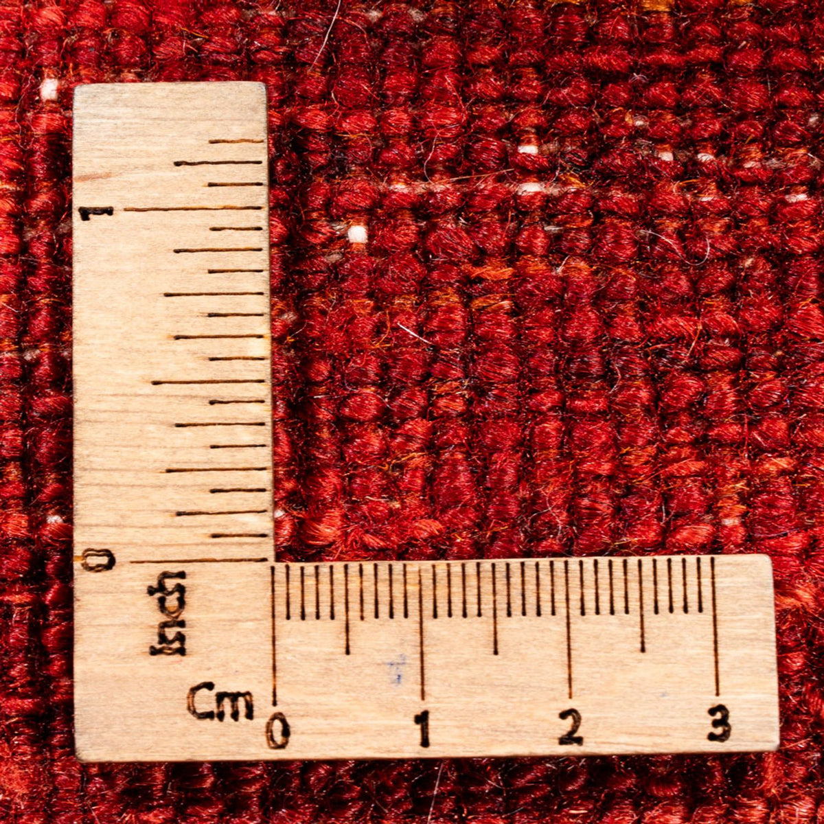 Dywan Gabbeh - Loribaft Perski - 116 x 81 cm - czerwony