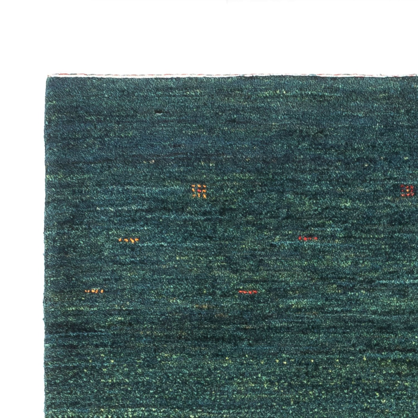 Dywan Gabbeh - Loribaft Perski - 144 x 84 cm - zielona