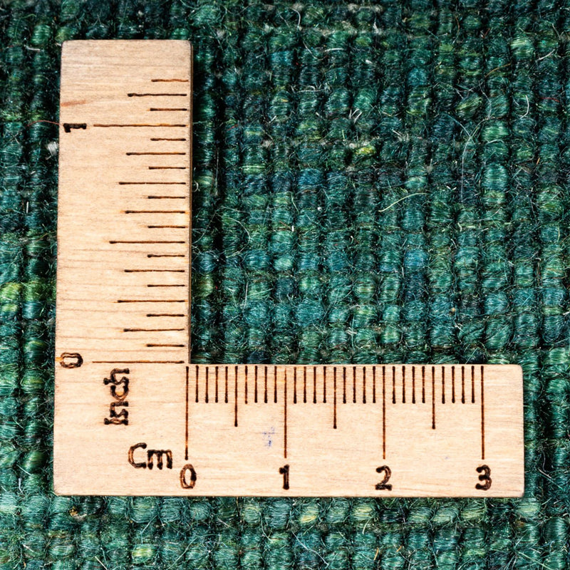 Dywan Gabbeh - Loribaft Perski - 132 x 85 cm - zielona