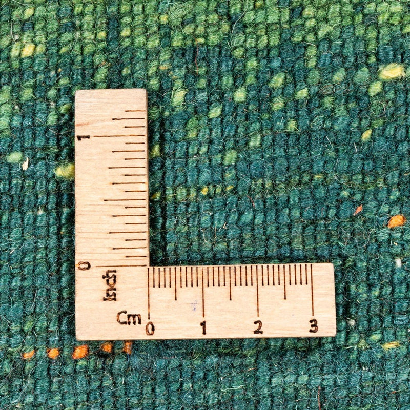 Dywan Gabbeh - Loribaft Perski - 126 x 84 cm - zielona