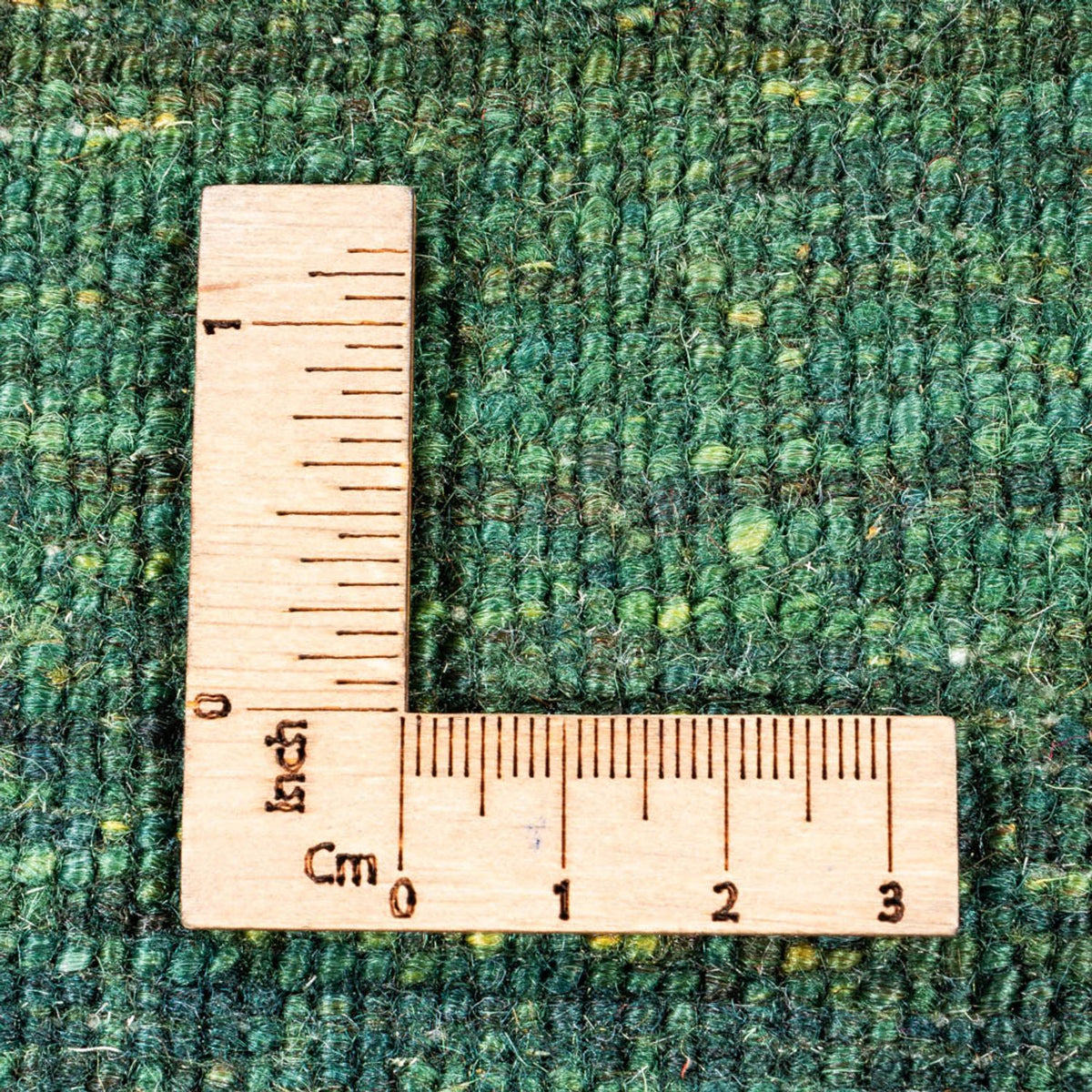 Dywan Gabbeh - Loribaft Perski - 128 x 80 cm - zielona