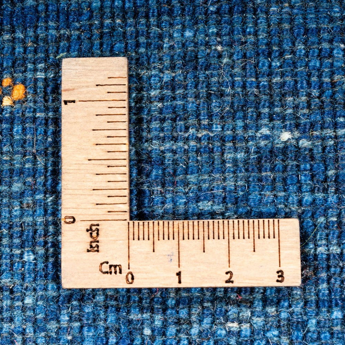 Dywan Gabbeh - Loribaft Perski - 134 x 88 cm - niebieski