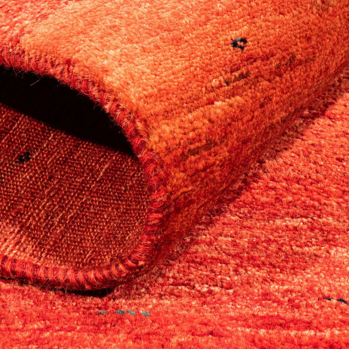 Dywan Gabbeh - Loribaft Perski - 118 x 82 cm - czerwony