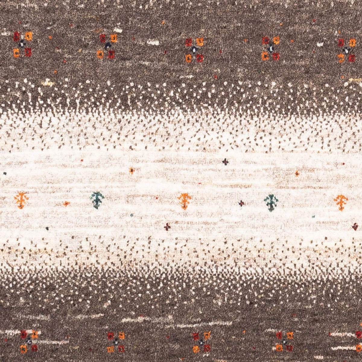 Dywan Gabbeh - Loribaft Perski - 127 x 82 cm - szary