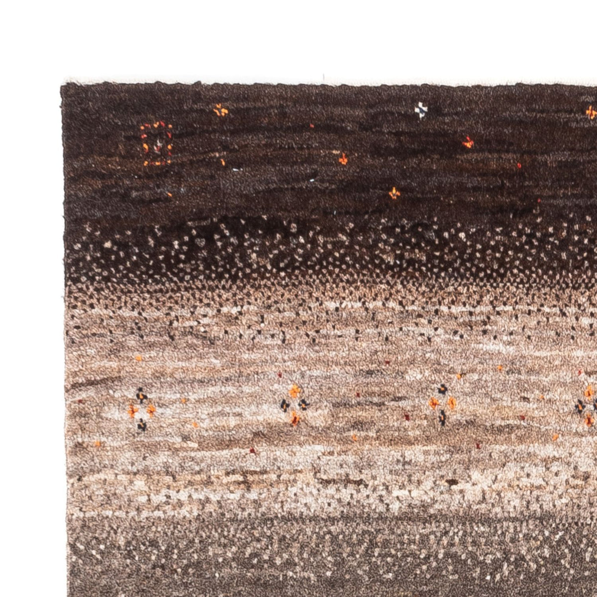 Dywan Gabbeh - Loribaft Perski - 127 x 82 cm - szary