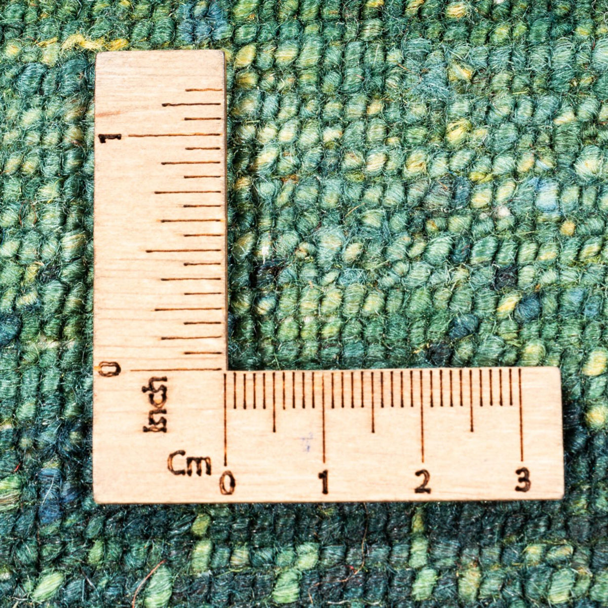 Dywan Gabbeh - Loribaft Perski - 135 x 84 cm - zielona