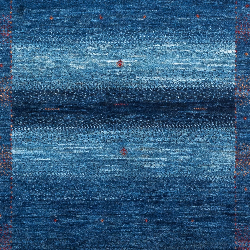 Dywan Gabbeh - Loribaft Perski - 122 x 91 cm - niebieski