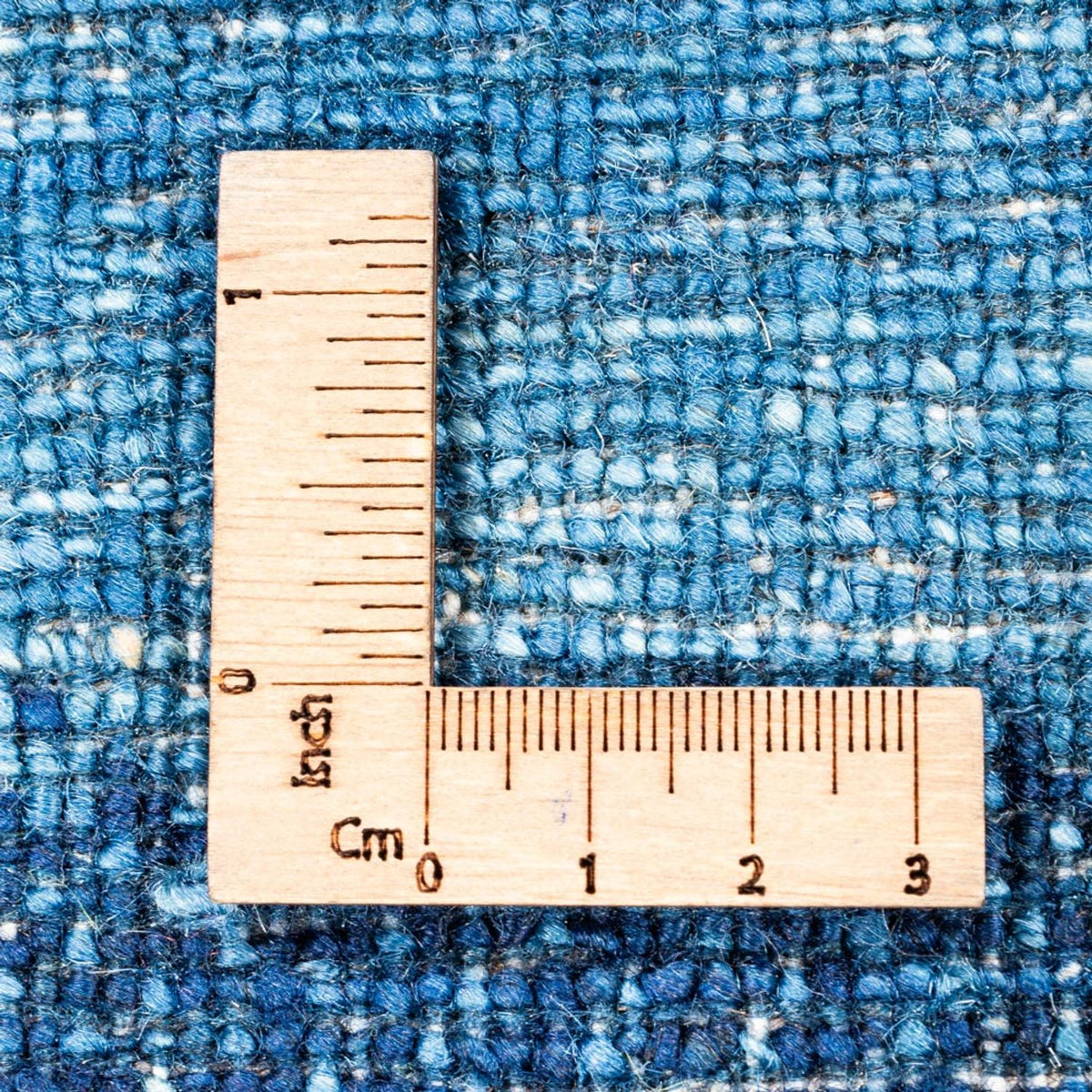 Dywan Gabbeh - Loribaft Perski - 122 x 83 cm - niebieski