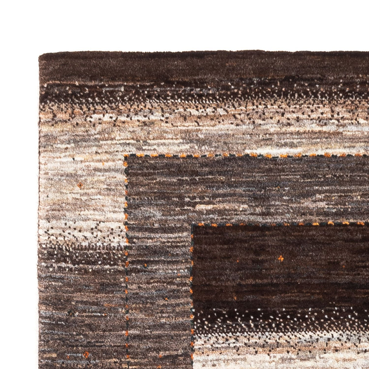 Dywan Gabbeh - Loribaft Perski - 123 x 84 cm - szary