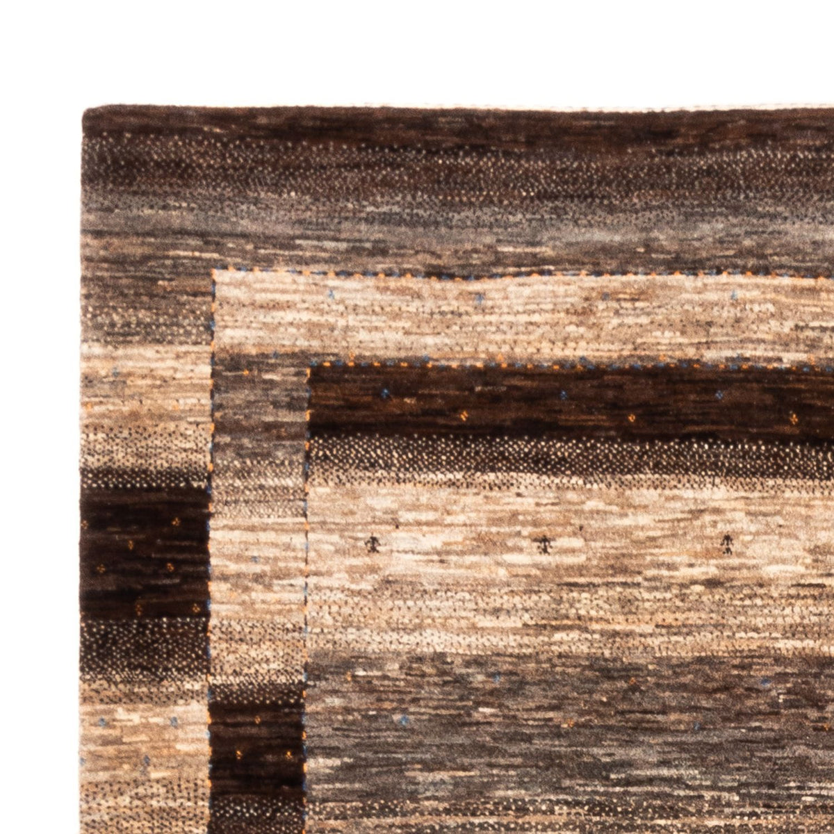 Dywan Gabbeh - Loribaft Perski - 234 x 182 cm - szary