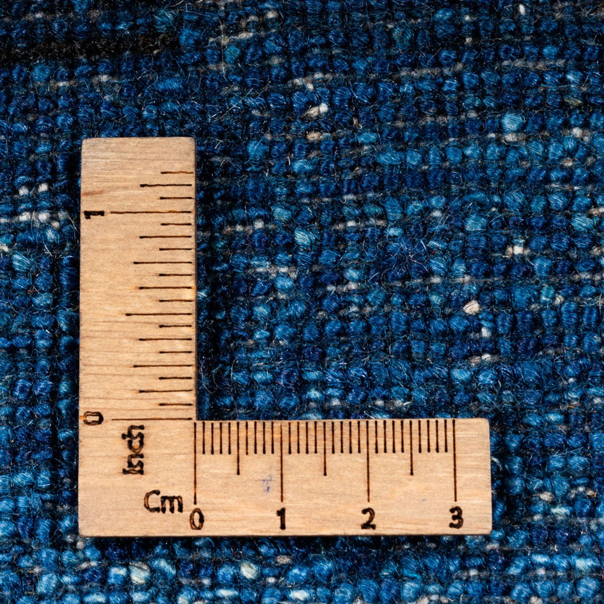 Dywan Gabbeh - Loribaft Perski - 181 x 128 cm - niebieski