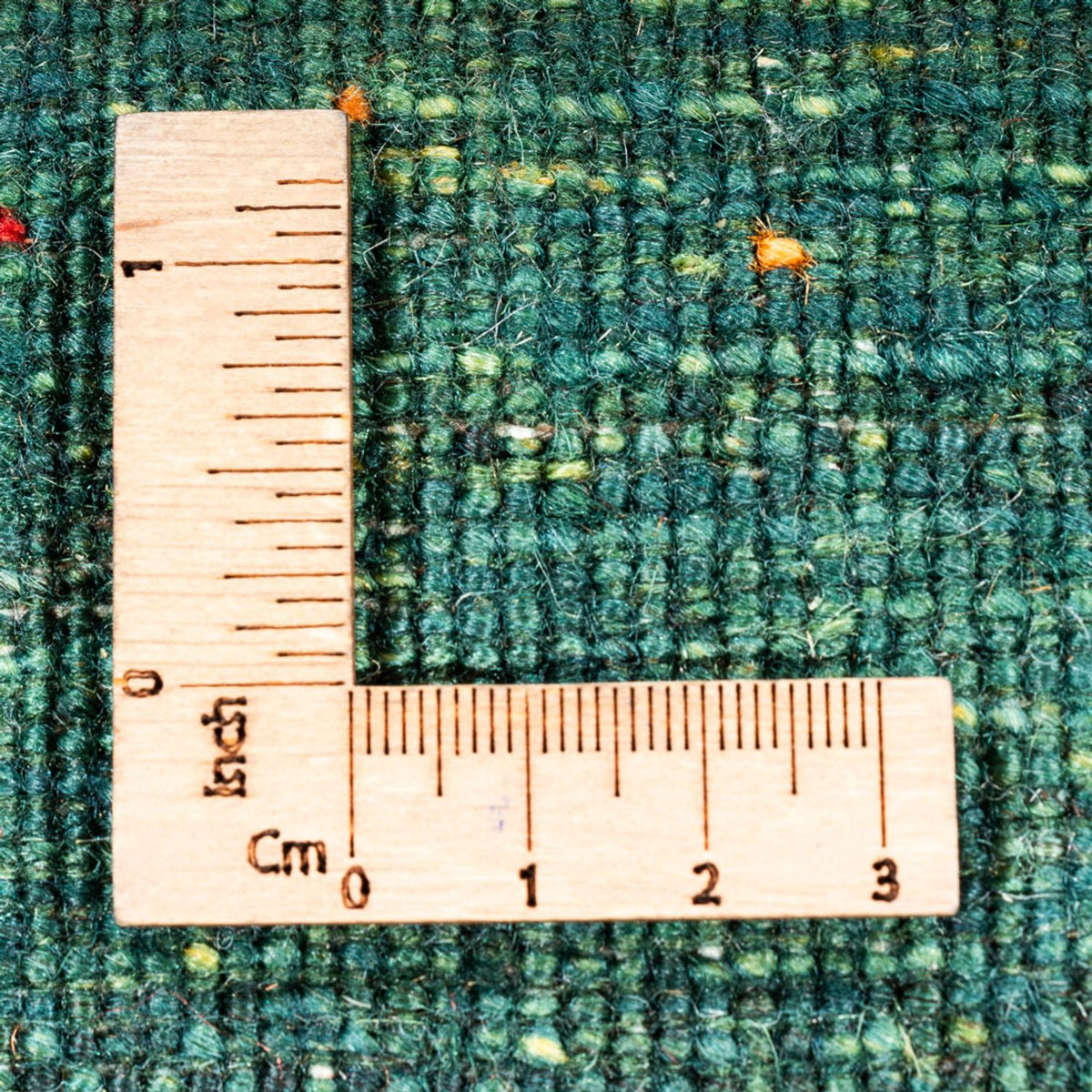 Dywan Gabbeh - Loribaft Perski - 147 x 100 cm - zielona