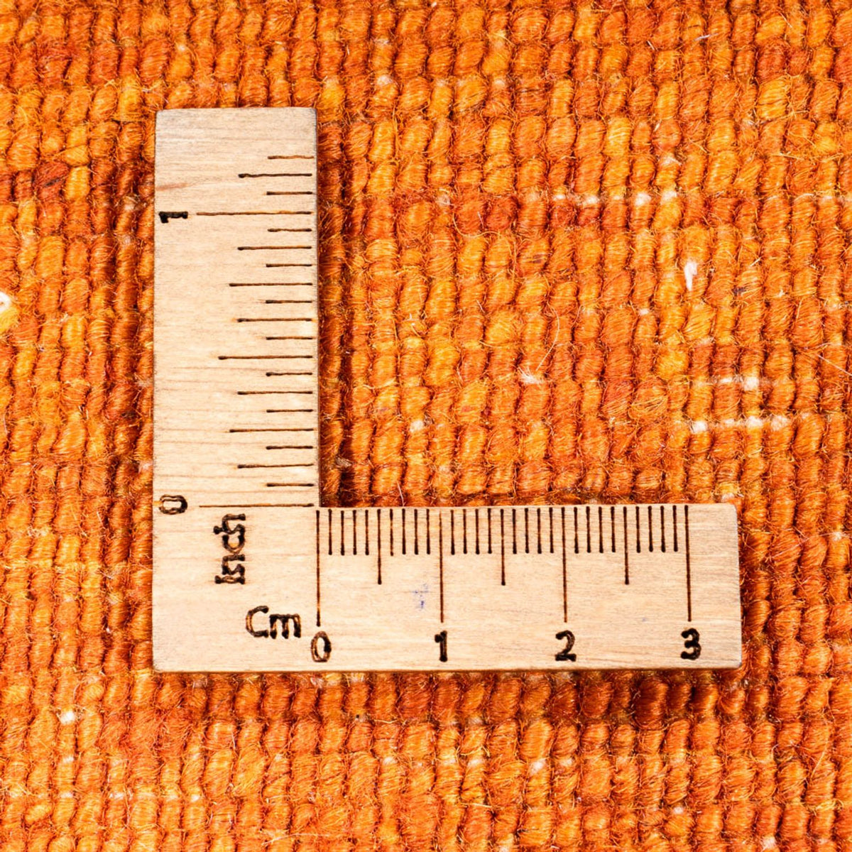 Dywan Gabbeh - Loribaft Perski - 130 x 85 cm - złoto