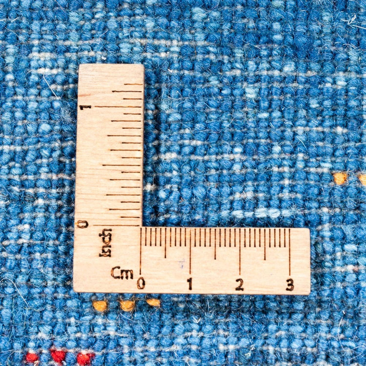 Dywan Gabbeh - Loribaft Perski - 135 x 84 cm - niebieski