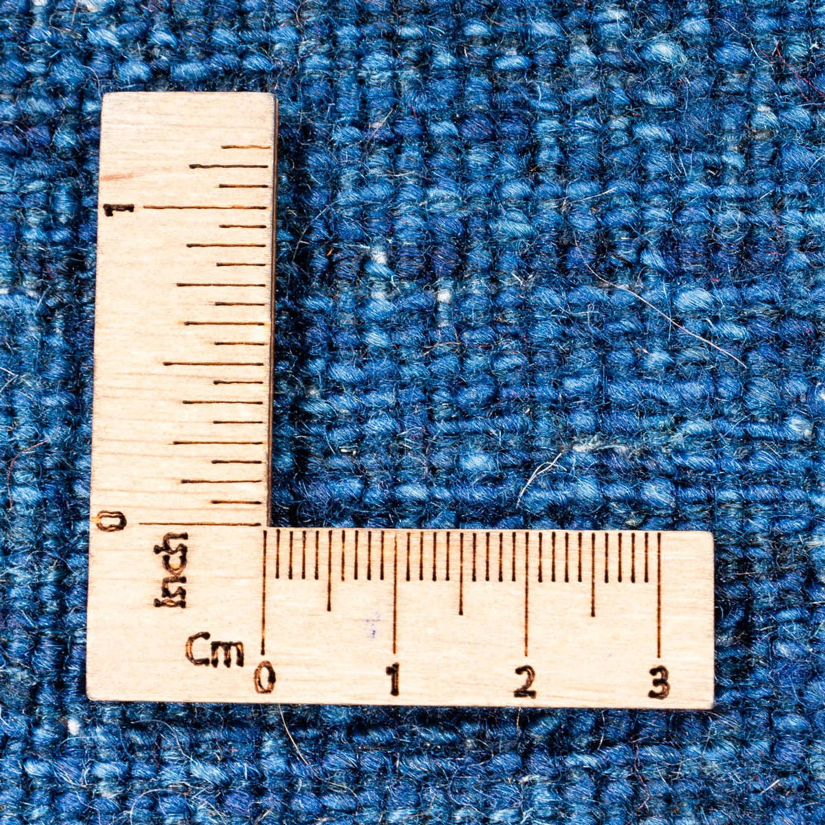 Dywan Gabbeh - Loribaft Perski - 110 x 80 cm - niebieski