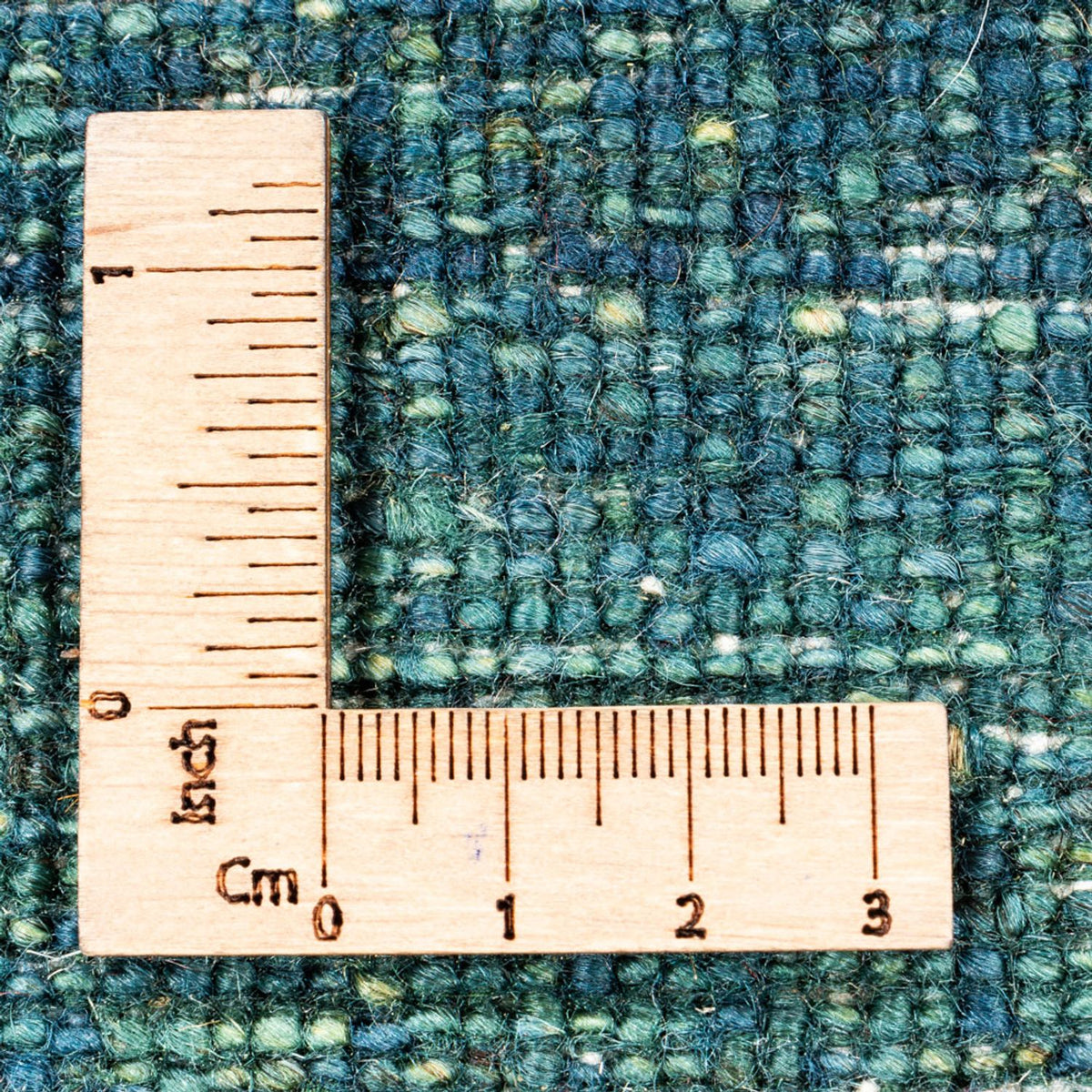 Dywan Gabbeh - Loribaft Perski - 123 x 85 cm - zielona