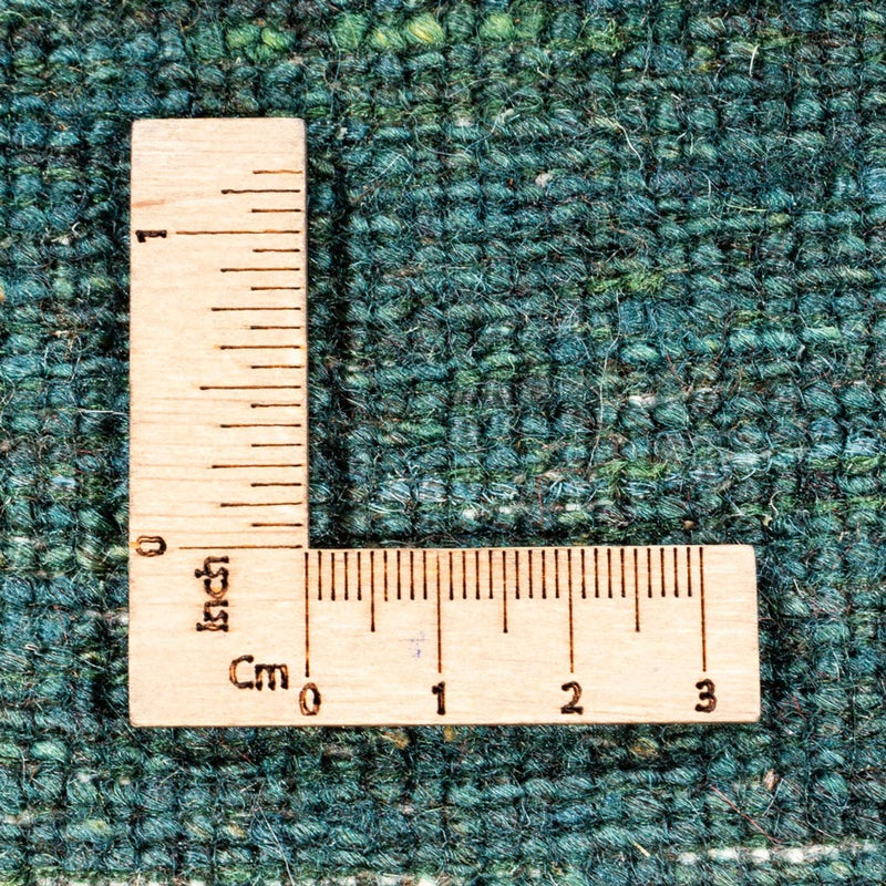 Dywan Gabbeh - Loribaft Perski - 130 x 85 cm - zielona