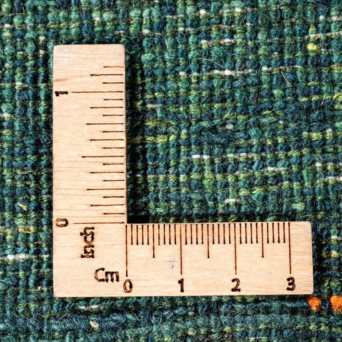 Dywan Gabbeh - Loribaft Perski - 107 x 78 cm - zielona