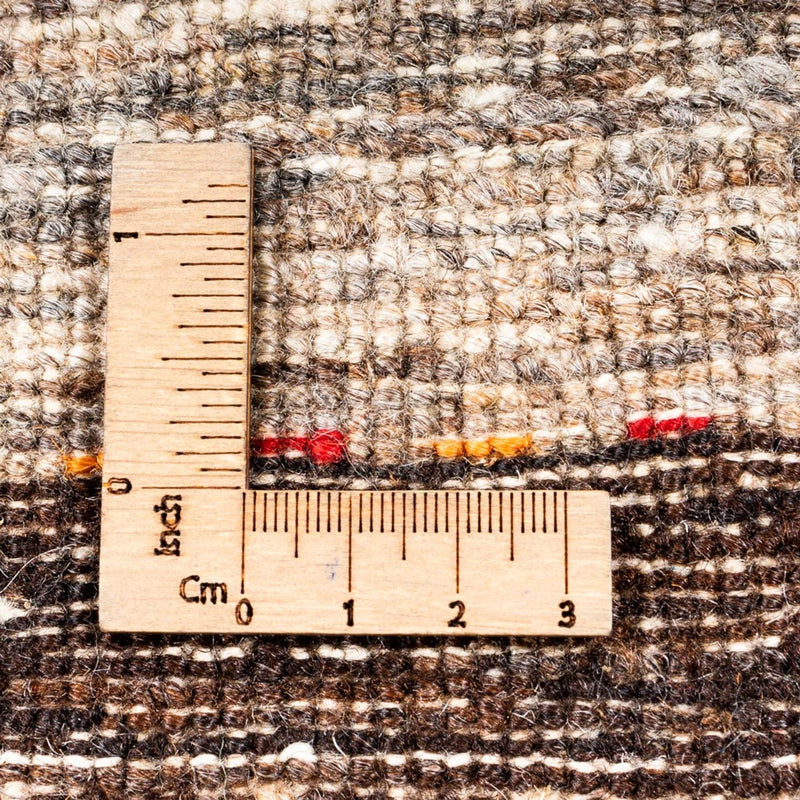 Dywan Gabbeh - Loribaft Perski - 187 x 129 cm - szary