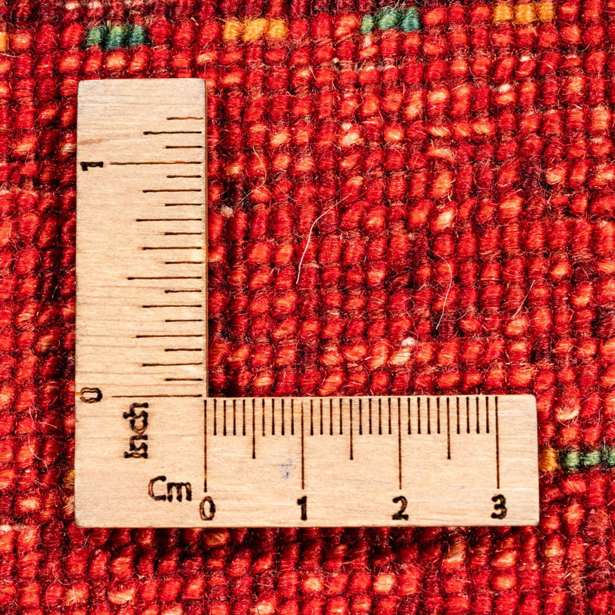 Dywan Gabbeh - Loribaft Perski - 117 x 75 cm - czerwony