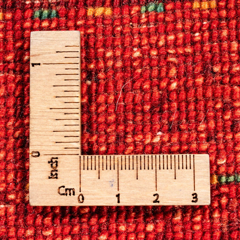 Dywan Gabbeh - Loribaft Perski - 117 x 75 cm - czerwony
