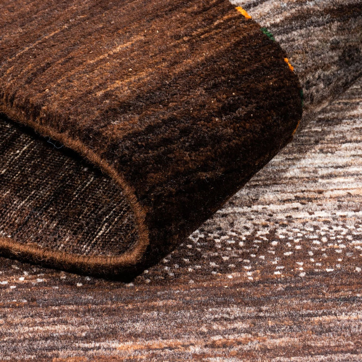 Dywan Gabbeh - Loribaft Perski - 154 x 103 cm - szary