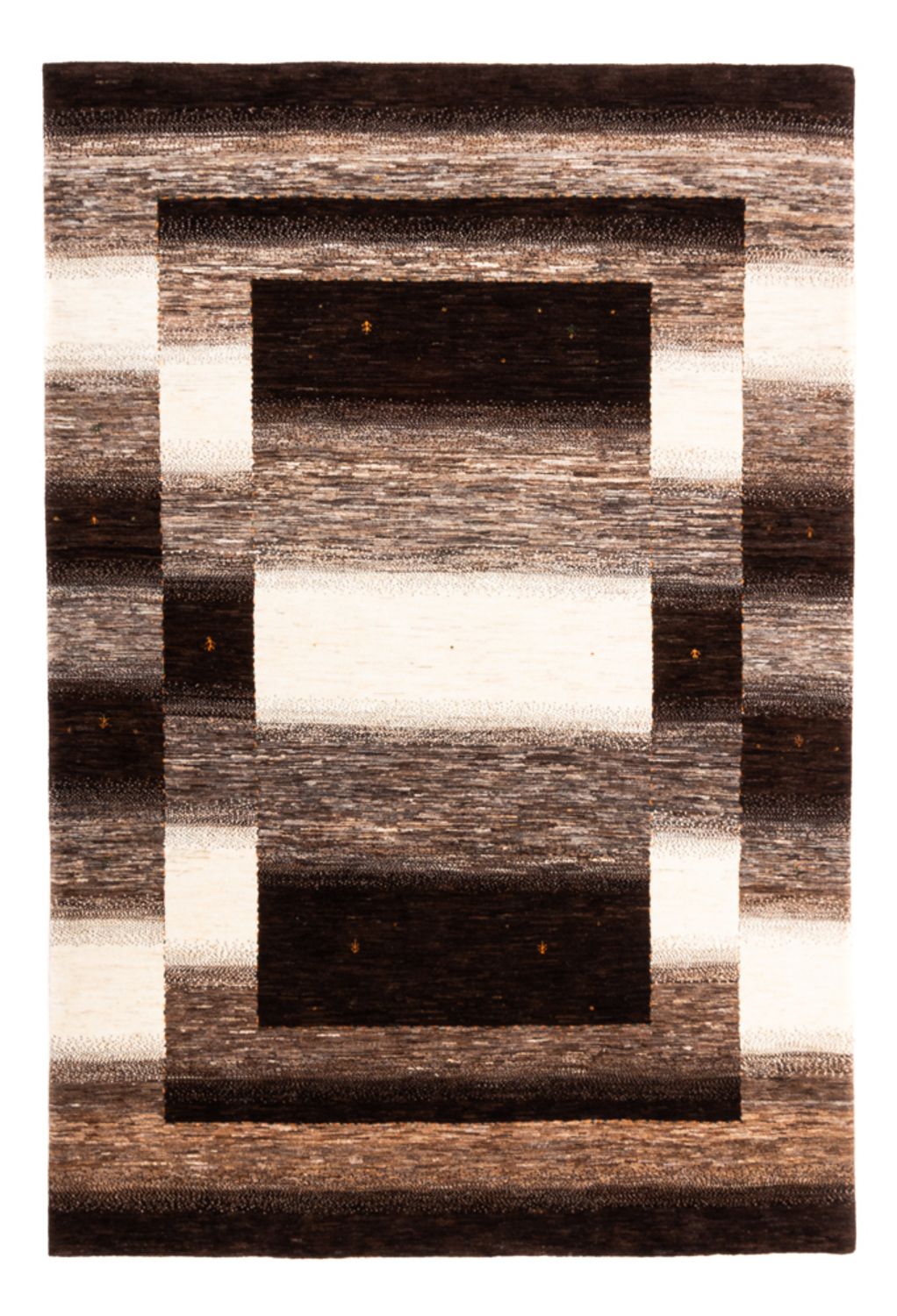 Dywan Gabbeh - Loribaft Perski - 246 x 170 cm - szary