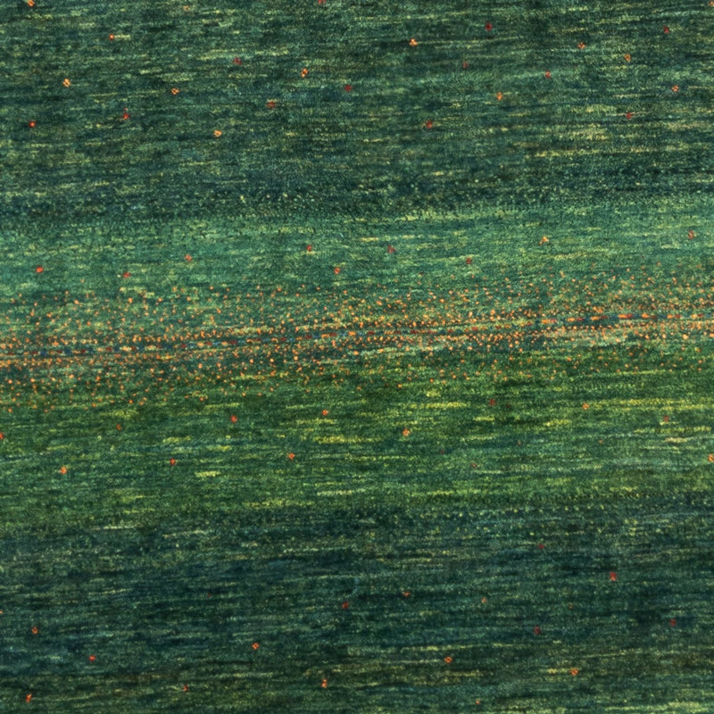 Dywan Gabbeh - Loribaft Perski - 237 x 170 cm - zielona