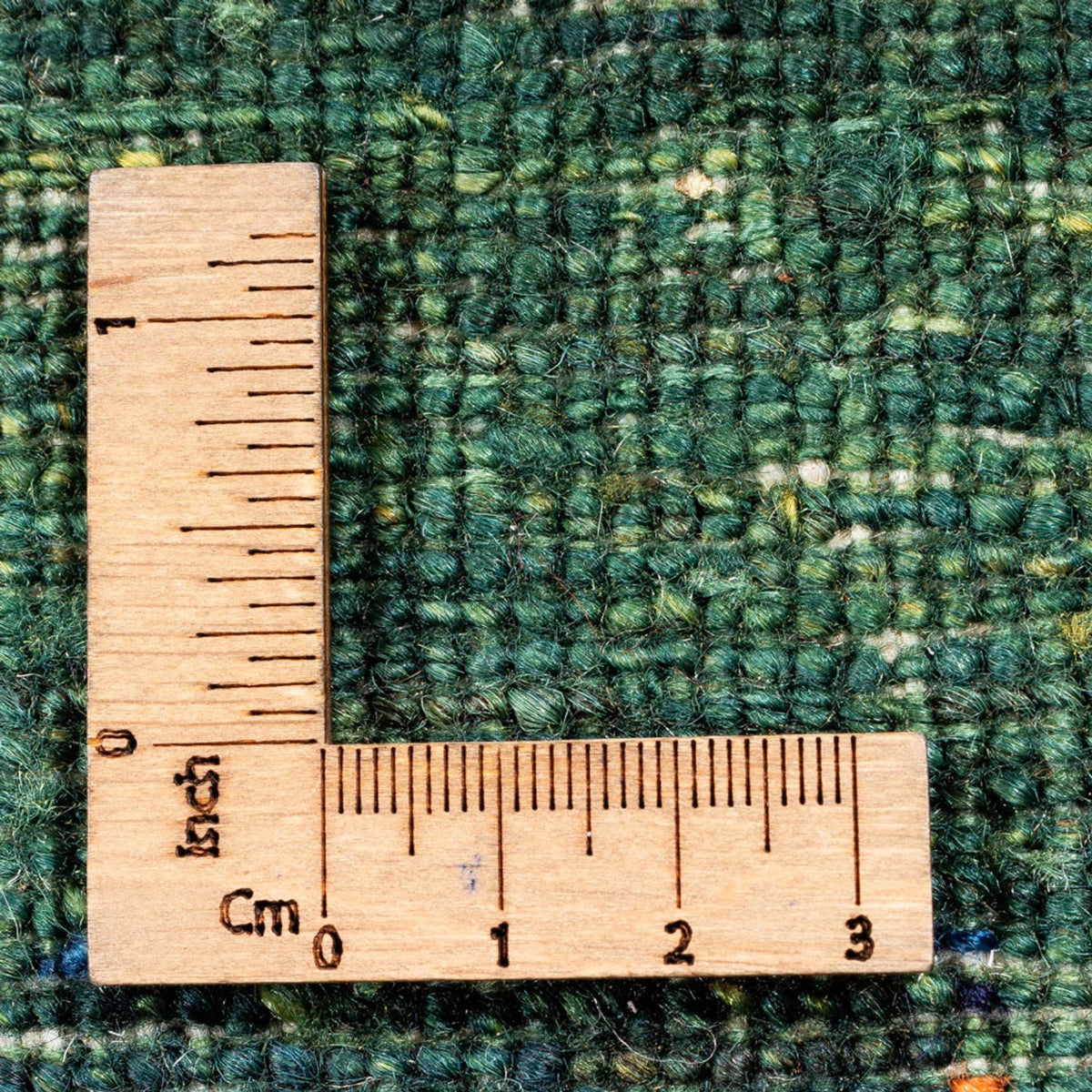 Dywan Gabbeh - Loribaft Perski - 237 x 170 cm - zielona