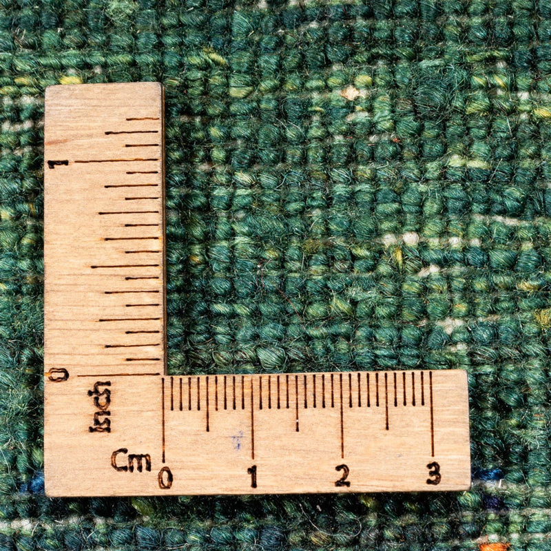 Dywan Gabbeh - Loribaft Perski - 237 x 170 cm - zielona