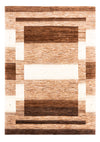 Loribaft Dywan 170x236cm - Perserteppich Wollteppich - Prostokątny / Szary / 170 x 236 cm Prostokątny