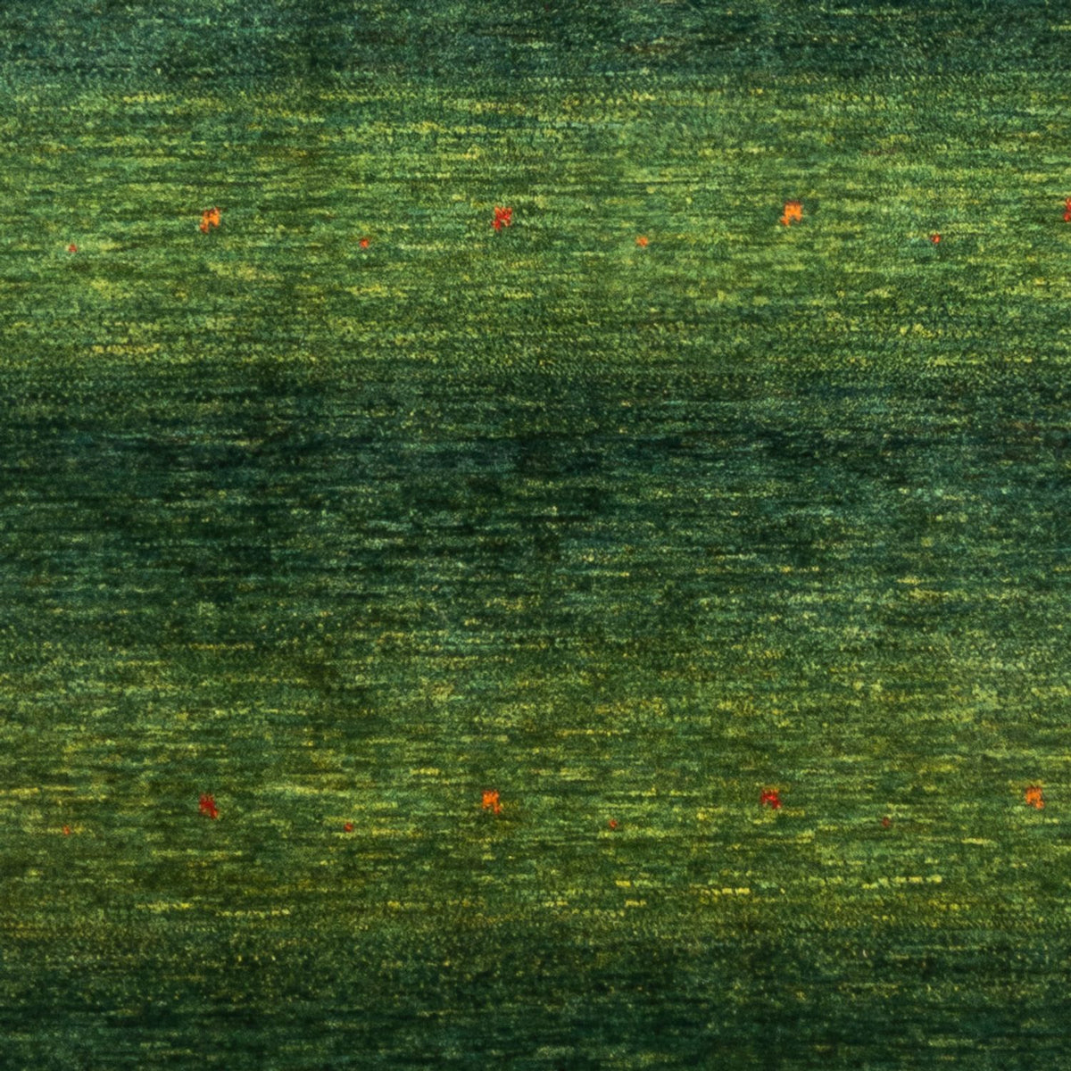 Dywan Gabbeh - Loribaft Perski - 244 x 172 cm - zielona