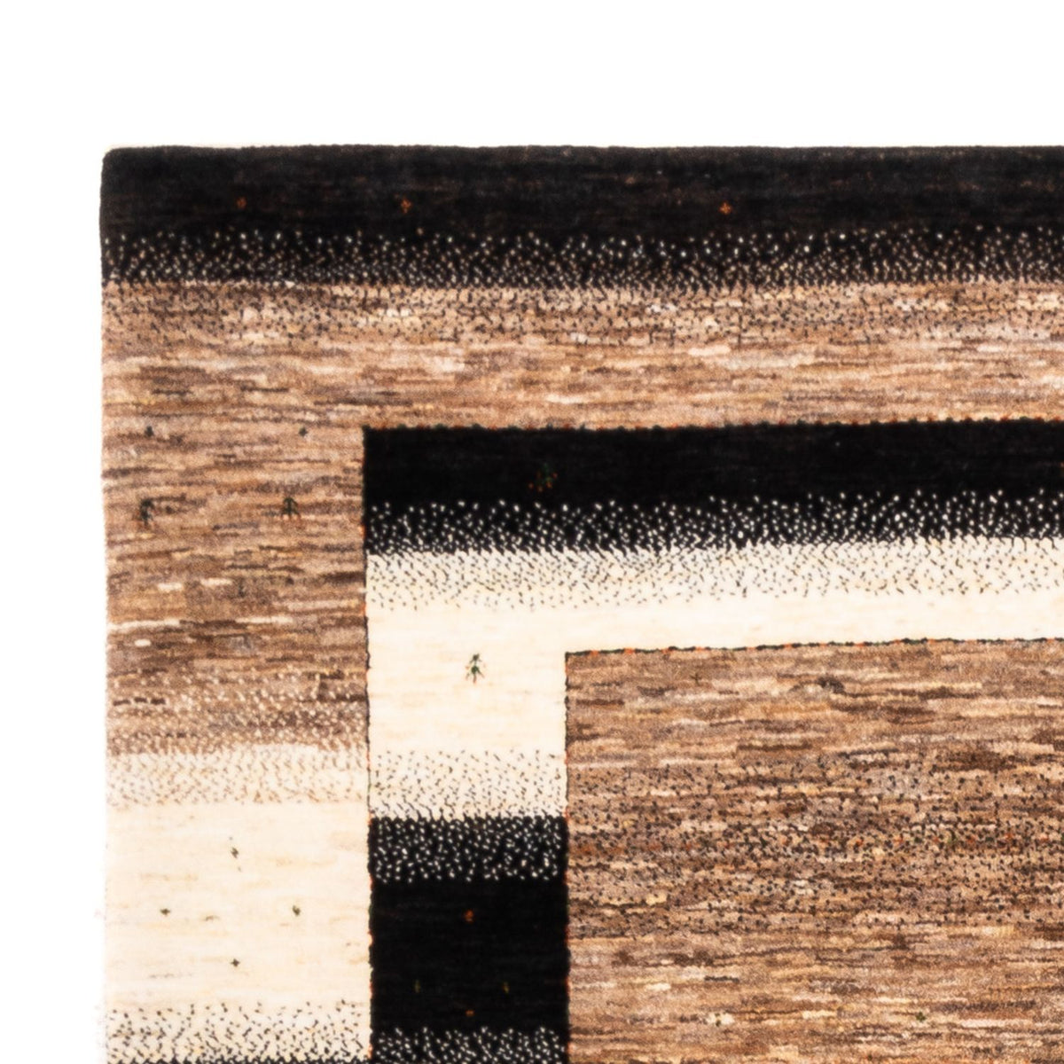 Dywan Gabbeh - Loribaft Perski - 248 x 175 cm - szary