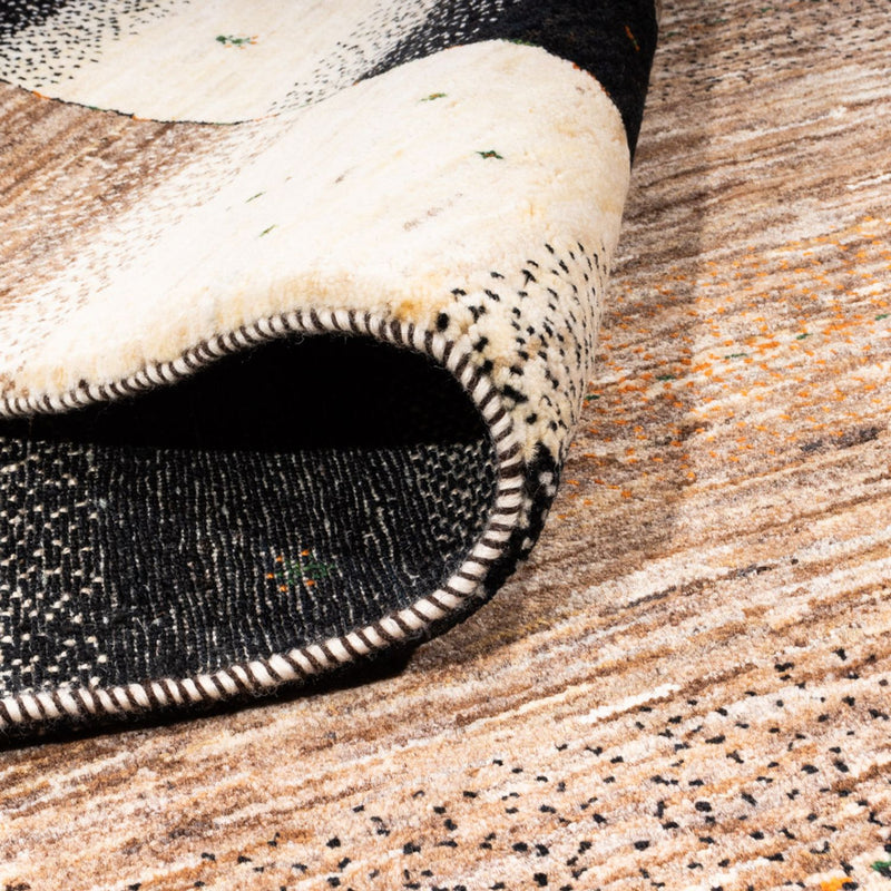 Dywan Gabbeh - Loribaft Perski - 248 x 175 cm - szary