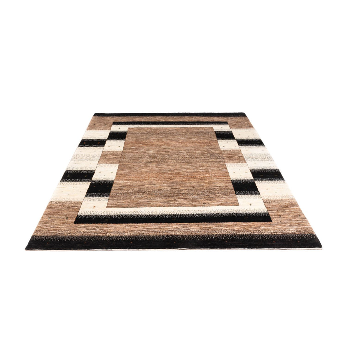 Dywan Gabbeh - Loribaft Perski - 248 x 175 cm - szary