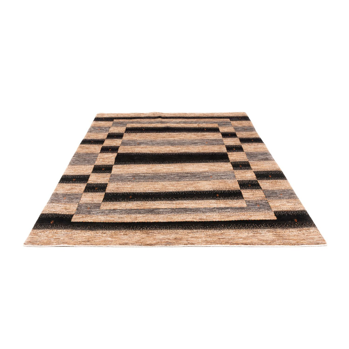 Dywan Gabbeh - Loribaft Perski - 247 x 173 cm - szary