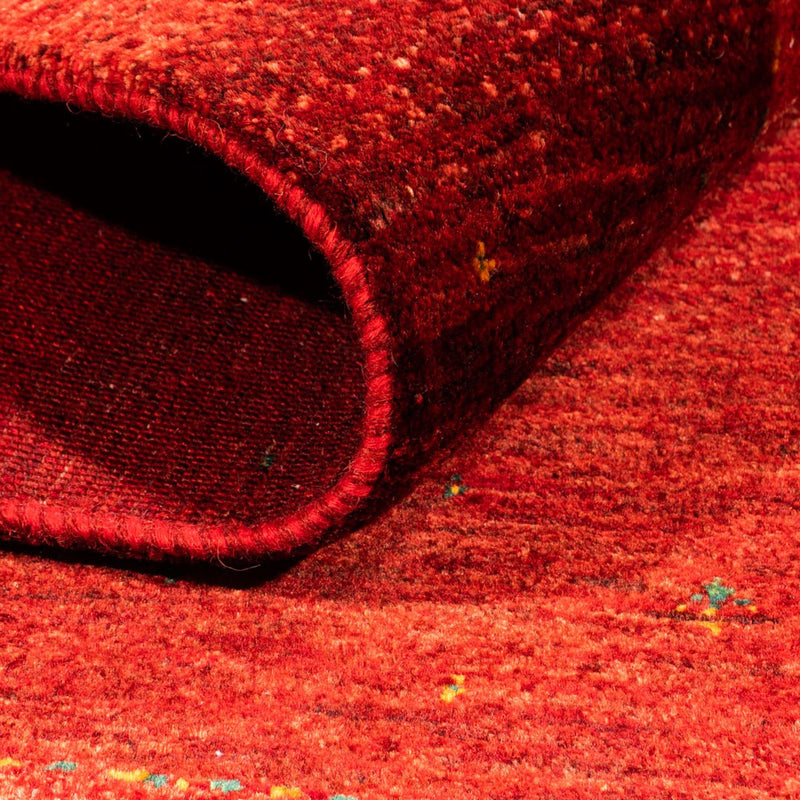 Dywan Gabbeh - Loribaft Perski - 174 x 115 cm - czerwony