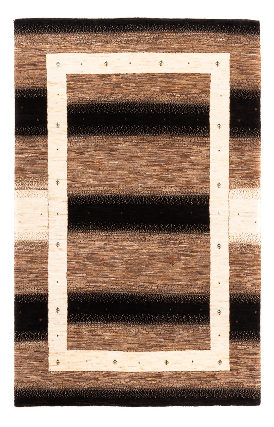 Dywan Gabbeh - Loribaft Perski - 190 x 125 cm - szary