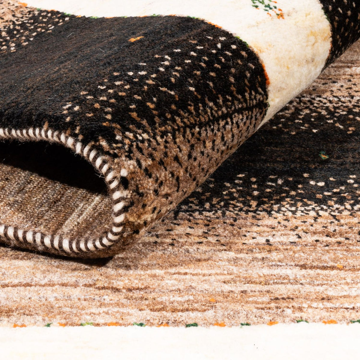 Dywan Gabbeh - Loribaft Perski - 190 x 125 cm - szary