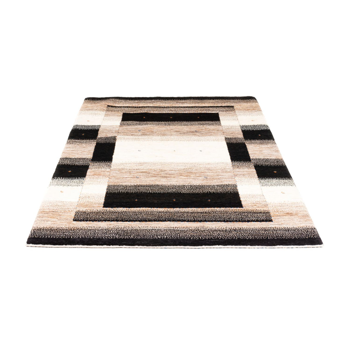 Dywan Gabbeh - Loribaft Perski - 184 x 126 cm - szary