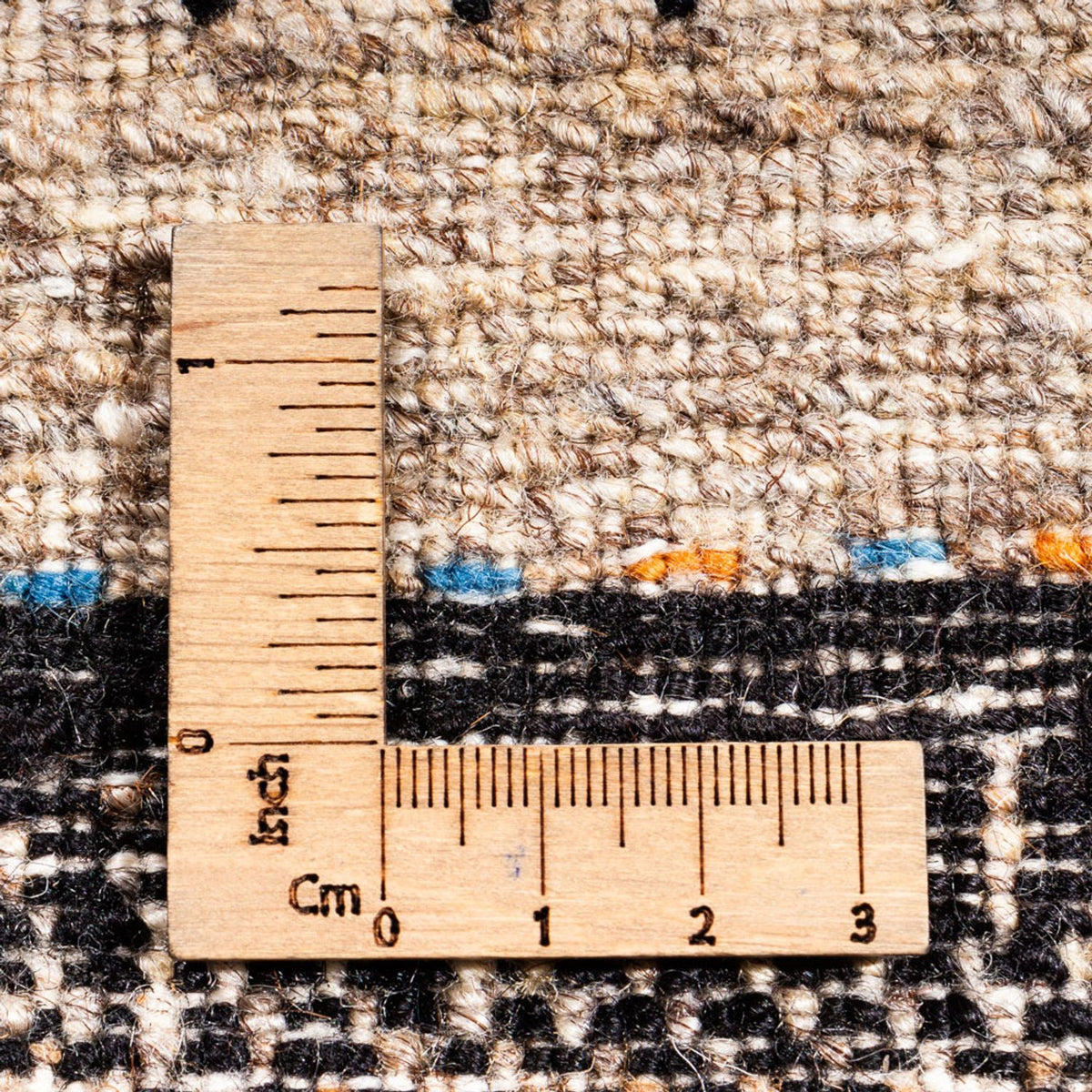 Dywan Gabbeh - Loribaft Perski - 184 x 126 cm - szary